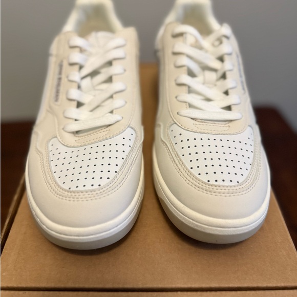 Sam Edelman Harper lace up Women's White Sneakers NEW 10 - Picture 5 of 9